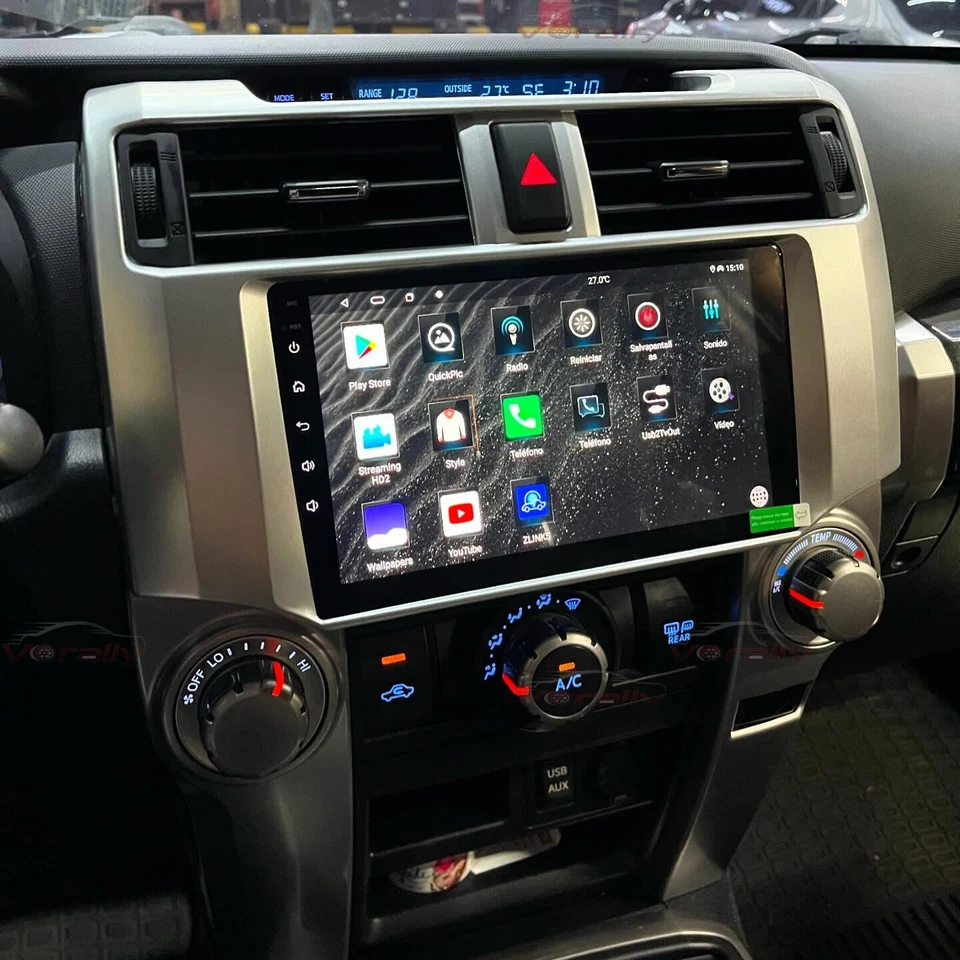 9" CarPlay For 2009 2010 2011 2012 2013-2019 Toyota 4Runner Radio Stereo +Camera - Изображение 4 из 4