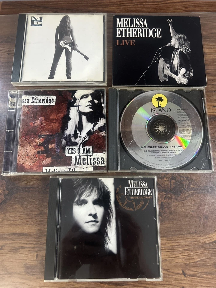Melissa Etheridge CD Lot of 5 Albums - Island Records / The Angels, Yes I Am - Imagem 2 de 4