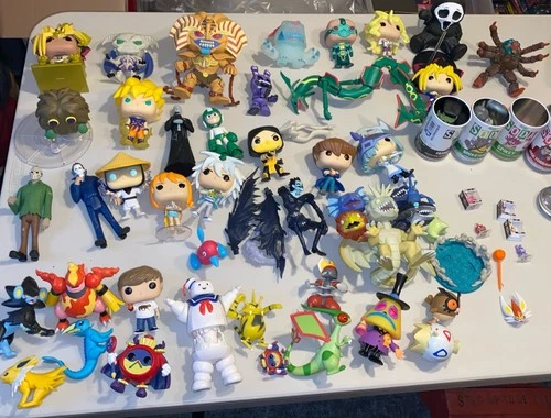 Funko Pop! Vinyl And Pokemon Figures And Other Assorted Figures Around 43