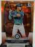 2023 Bowman Chrome Sapphire Edition Orange Julio Rodriguez /75 Seattle Mariners