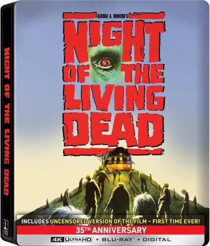 Steelbook Night of the Living Dead (4K UHD/Blu-ray + Digital) PREORDER SHIP 9/23 - Picture 2 of 3