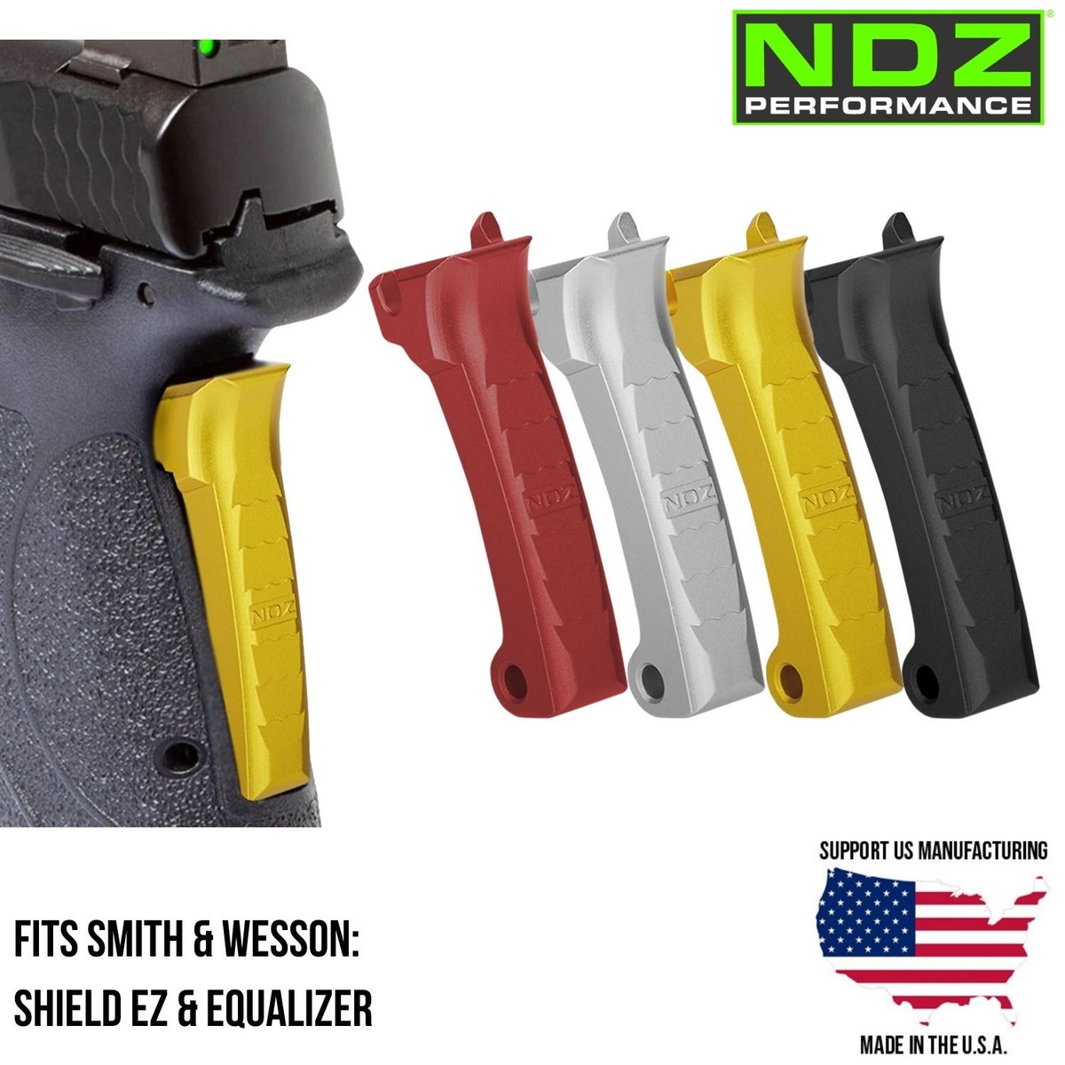 NDZ Smith & Wesson Shield EZ S&W Equalizer Grip Safety Aluminum