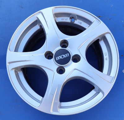 1x OXXO WHEELS NOVEL silber 6.0Jx15 4x100 ET45