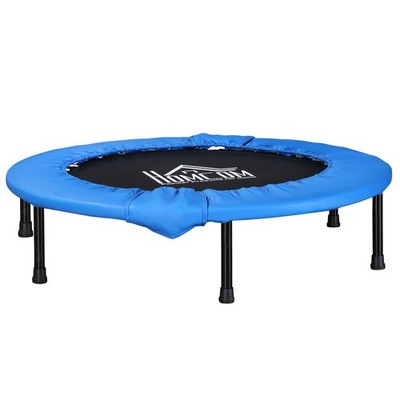 HOMCOM Durchmesser 96 cm Fitness Trampolin Training, maximale Belastung 150 kg, blau schwarz