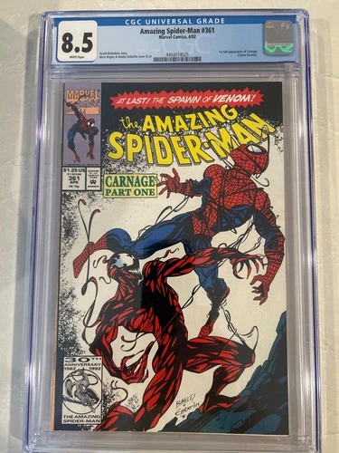 The Amazing Spider-Man #361 CGC 8.5