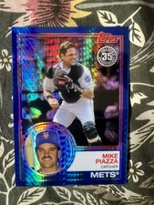 2018 MIKE PIAZZA TOPPS SILVER PACK 1983 DESIGN, BLUE #5/150
