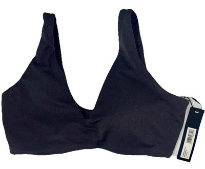 NWT ONER ACTIVE MEDIUM  SOFTMOTION SCOOP BACK BRALETTE SOFT BLACK W/ CUPS