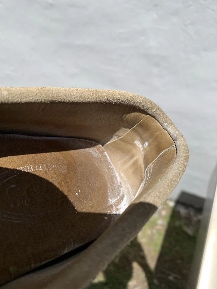 Tod’s Gommino Sand Suede Tassel Driving Loafers UK6/US7 - Image 3 of 4