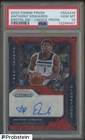 2020 Prizm Choice Anthony Edwards RC Rookie ON CARD AUTO PSA 10 GEM MINT