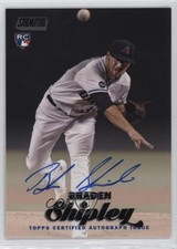 2017 Topps Stadium Club Auto Black 2/25 Braden Shipley #SCA-BS Auto 12qo