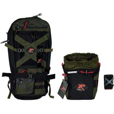 XP Metal Detectors XP Metal Detector Backpack 280 XP Finds Pouch Bundle, Olive