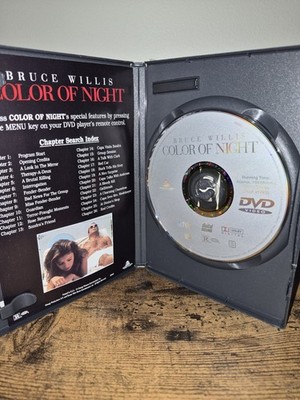 Color of Night (DVD, 1999) for sale online | eBay