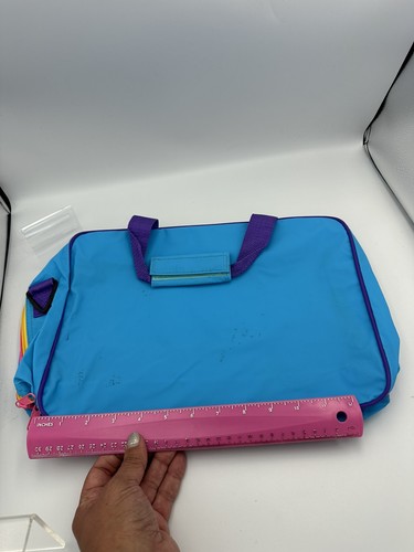Vintage 1997 Looney Tunes Zipper Bag School Bag Laptop Bag Overnight Warner Bros - Picture 8 of 18