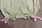 The Bailey Boys Girls Size 24 Months Butterfly striped Romper bows ruffles — photo 3