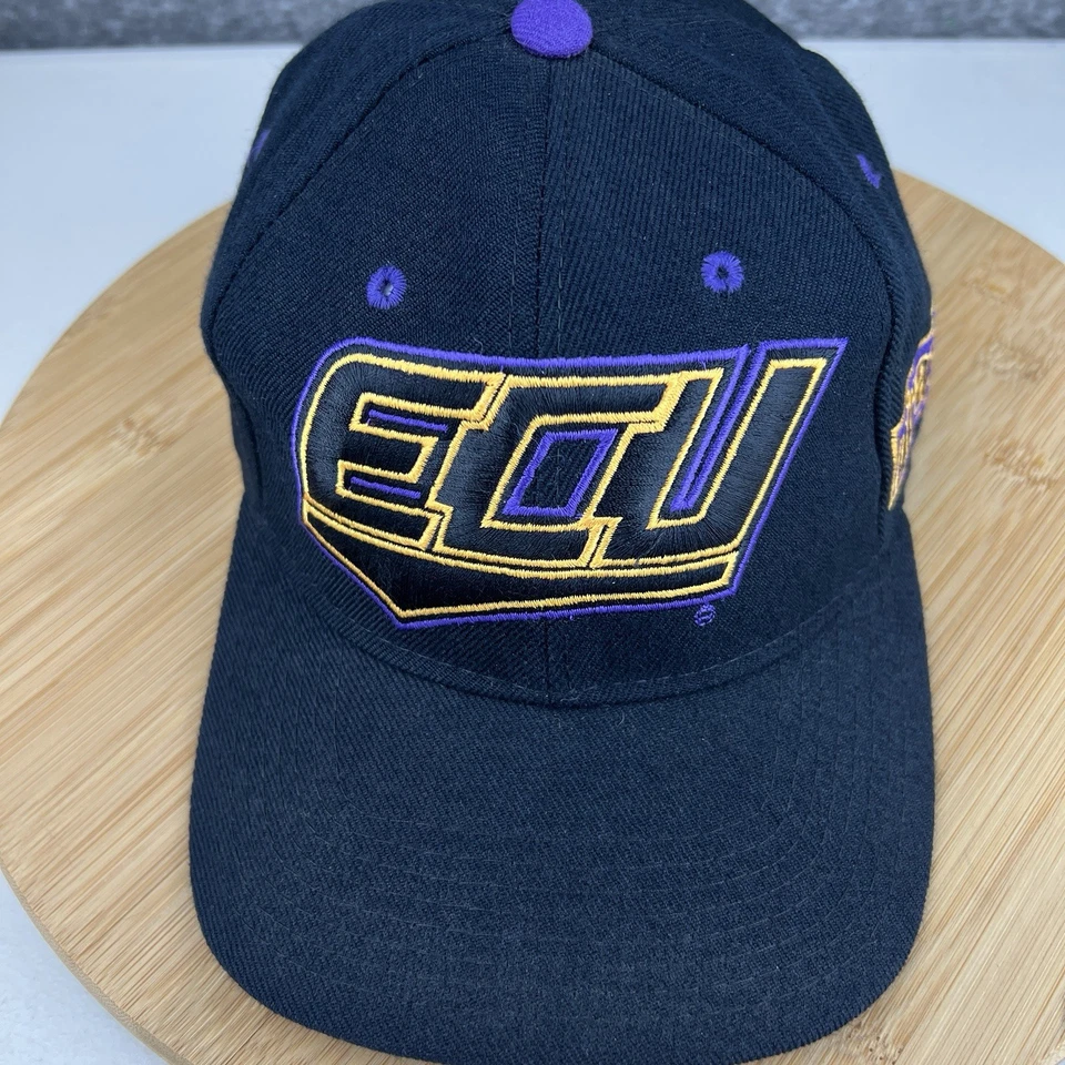Gorra de colección East Carolina State Pirates Snapback Zephyr negra mezcla de lana ECU Foto 2 de 4