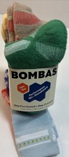 Bombas Youth Wool Ski Socks 3 Pack Shoe Size 12T-Y3 Colorful NEW