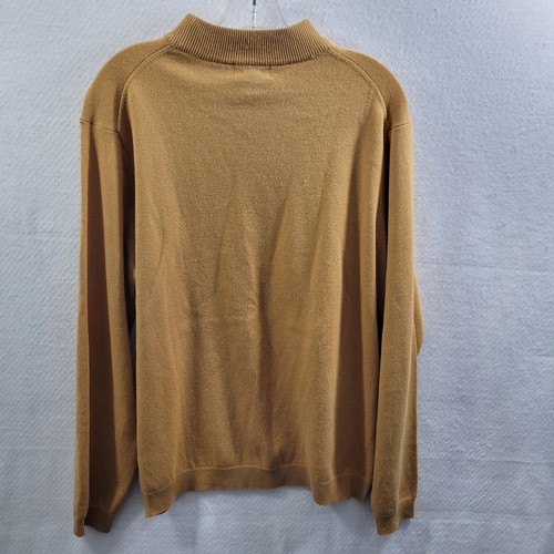 Paul Fredrick Pullover Gold Seide & Kaschmir Größe M 82923-0404 - Bild 4 von 4