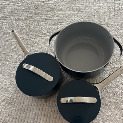 Used 5pc caraway cookware set Blue Z5