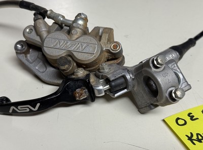 2013 Kawasaki KX250F Complete NISSIN FRONT BRAKE CALIPER Master Cylinder Kx 450