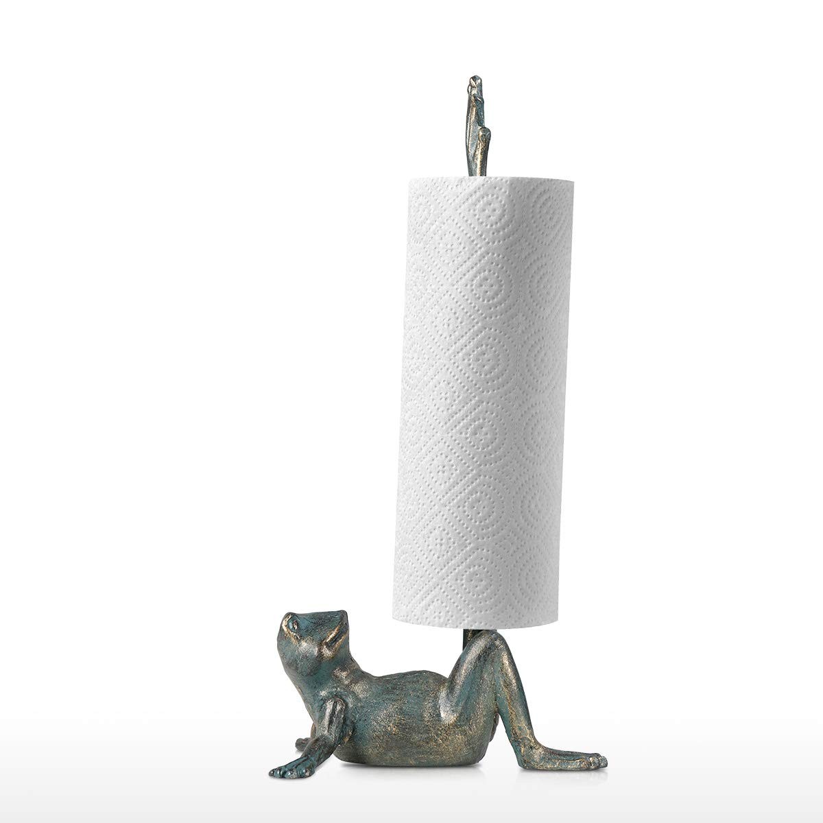 Holder Animal Toilet Roll Antique Cast Iron Organizer Stand