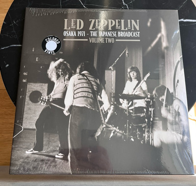 Led Zeppelin Osaka Japan 1971 Vol Two Limited Edition Vinyl Double LP NEW