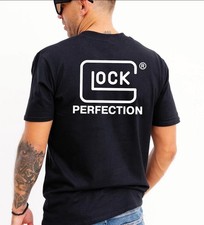 NEW Glock Men's Big Logo t-shirt tee Bella and Canvas shirt gun gift