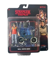 Stranger Things Will Byers w/Bike Action Figure (2025) Jazwares NEW Sealed