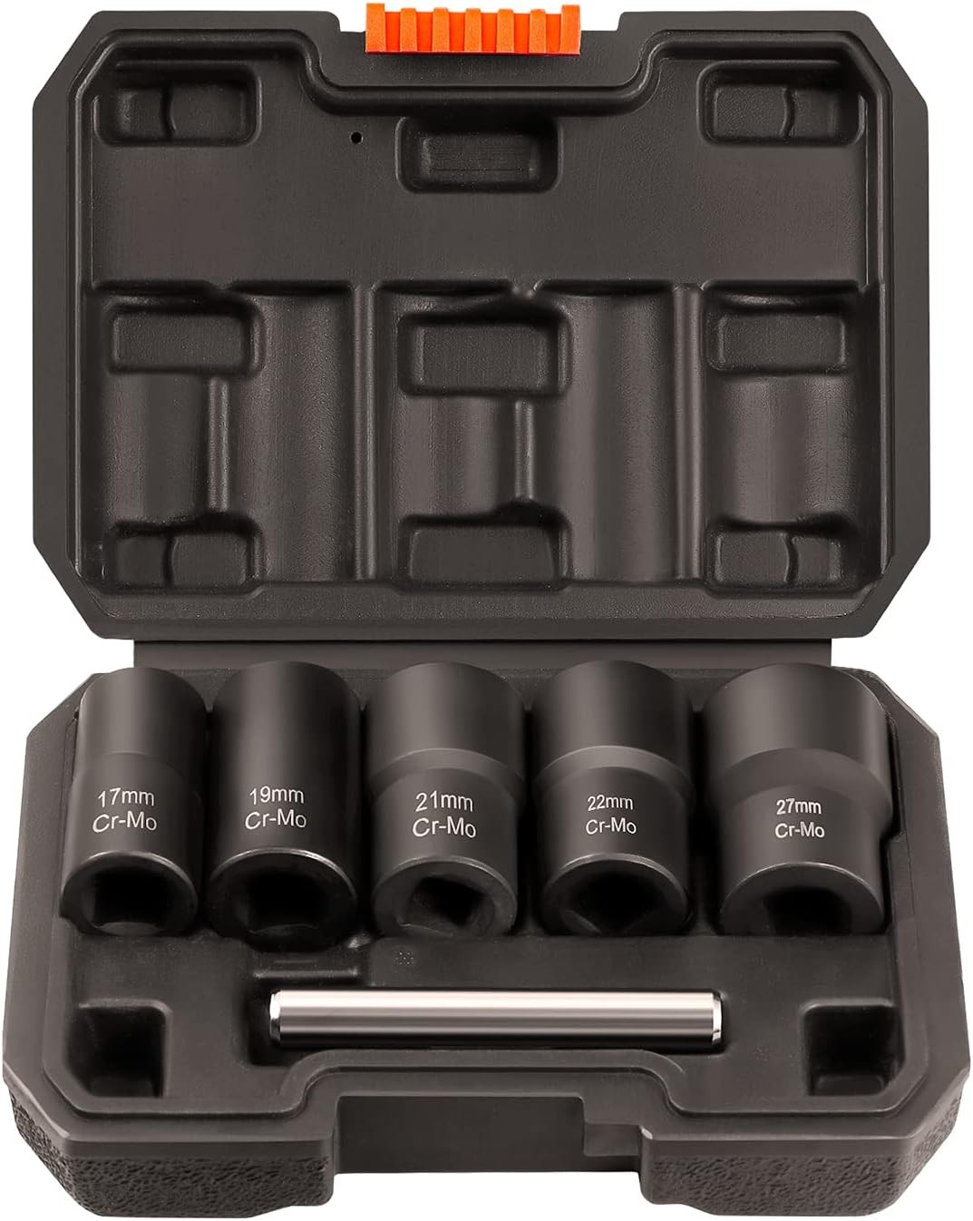 1/2 Inch Drive Lug Nut Removal Tool, 6 Pieces Wheel Lock Removal Kit, Lug Nut