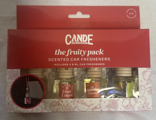 CANDE CRAFT COMPANY SCENTED CAR FRESHENER FRUITY PACK