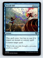 Brush Off U Foil Secrets of Strixhaven 39 NM