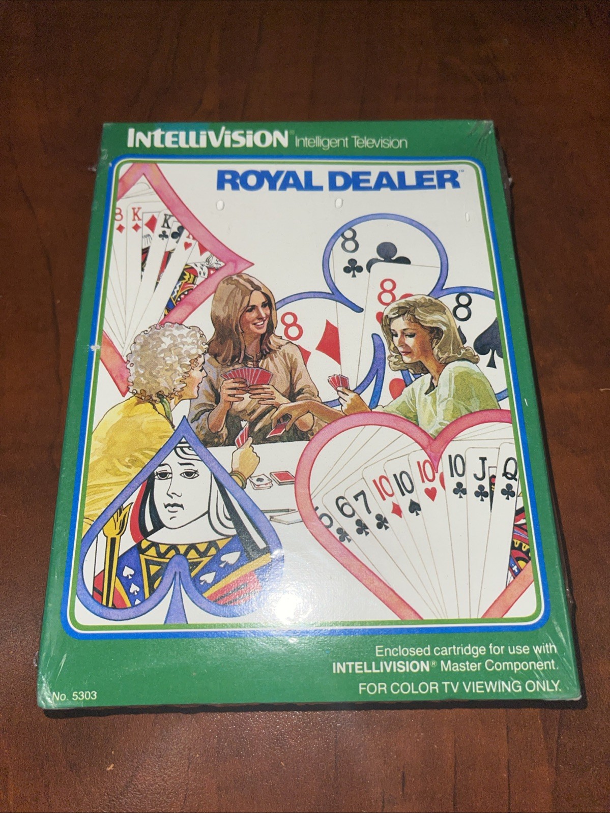 Royal Dealer (Intellivision, 1982) Factory Sealed