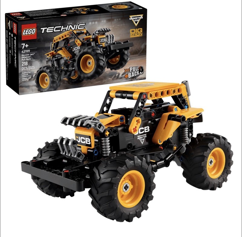 LEGO TECHNIC: Monster Jam Digatron Pull-Back (42199) BRAND NEW, SEALED