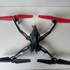 OMiNUS drone with controller, red, white, and black without chip
