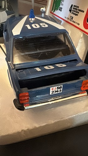 Fiat 131 polizia BBurago Burago 1/24 serie HAT HOBBIES AND TOYS in box! - Foto 8 di 9