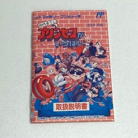 NES Famicom Software Masashi Tashiro'S Princess Full Box Instruction Manual Incl