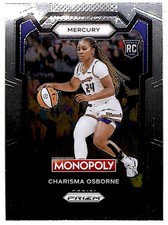 2024-25 Panini Prizm Monopoly WNBA Charisma Osborne RC Phoenix Mercury #20