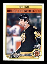 1982 O-Pee-Chee #9 Bruce Crowder NM/NM+ X3045853