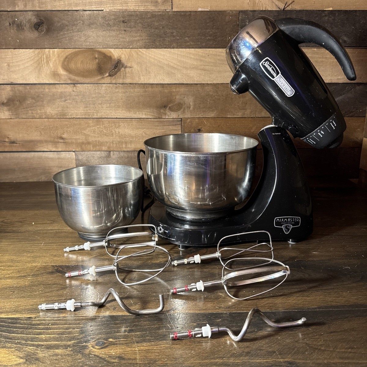 Sunbeam Heritage Series Mixmaster S Legacy Edition Model 2351 W/6