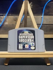 International Superstar Soccer 64 (Nintendo 64, 1997) Authentic - Clean Cart