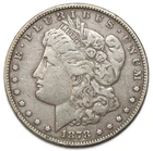 1878 7TF $1 Morgan Silver Dollar - RAW - Great Variety - 7 Tailfeathers