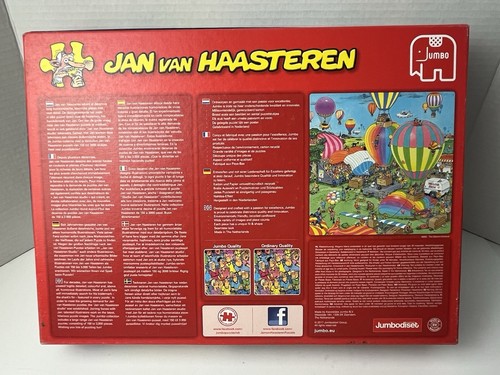 🧩Jan Van Haasteren 2000 Pc Comic Puzzle The Locks Complete Jumbo 1 Day Ship!👍 - Picture 5 of 5
