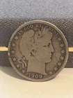 1909 P Barber Half Dollar, VG