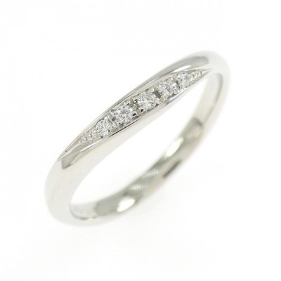 Authentic PT950 Diamond Ring 0.025CT #260-007-675-3800