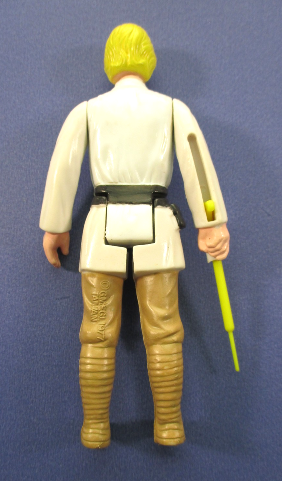 A-435 VINTAGE 80'S KENNER STAR WARS FARMBOY LUKE SKYWALKER FIGURE 100