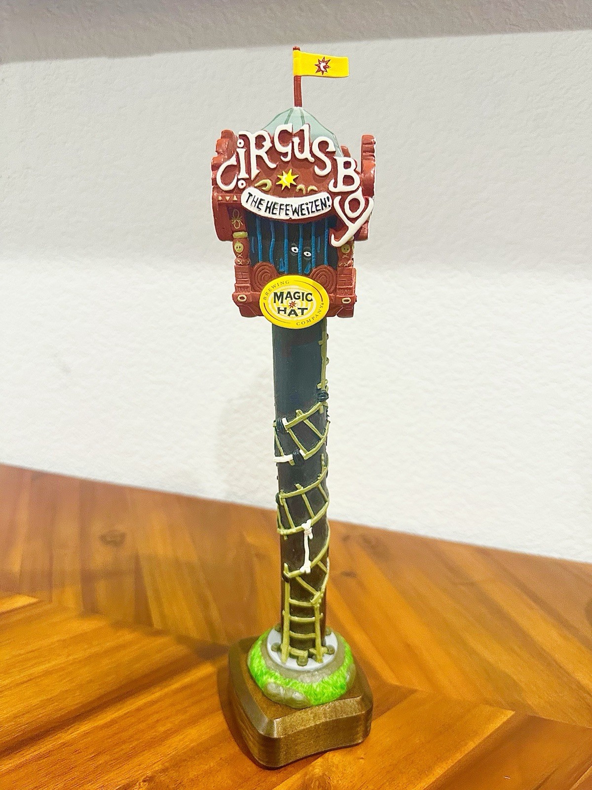 Magic Hat Circus Boy Hefeweizen Draft Beer Tap Handle Vermont