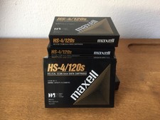 6 pezzi     Maxell HS-4-120s NUOVO nastro dati