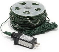 Green Wire 8-Mode LED Strip Lights Waterproof Outdoor Xmas Garden Party Decor