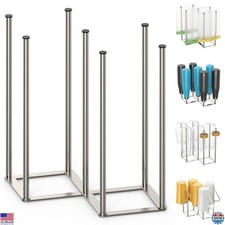 Foldable Baby Bottle Drying Rack - Collapsible Holder with Non-Slip Base  Bag