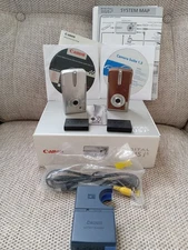 X2 Canon Digital IXUS i5 5MP 6.5X Zoom His And Hers Silver Boxed 