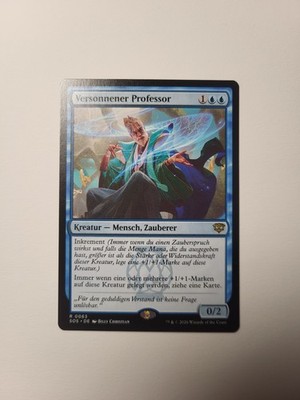 ''Versonnener Professor'' - rare - mint - MTG SOS 63 - deutsch (DE) - sleeved